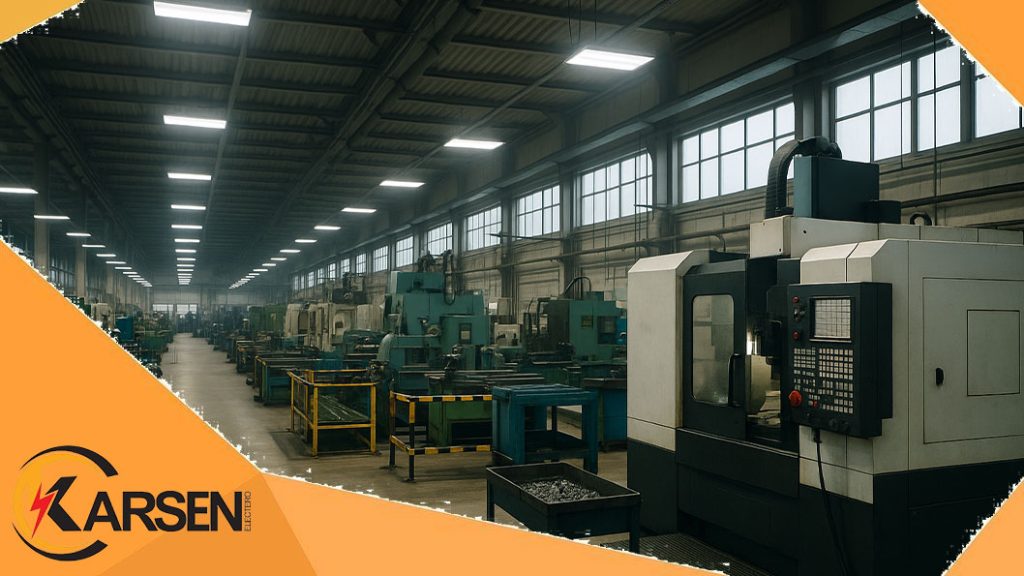 استاندارد روشنایی در کارخانه‌ها و محیط‌های صنعتی، الکتروکارسن