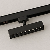 چراغ مگنتی، ریل و متعلقات