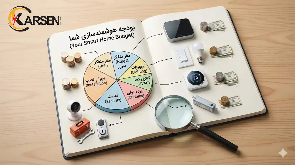 بودجه شما دقیقاً صرف چه قطعاتی می‌شود، الکتروکارسن