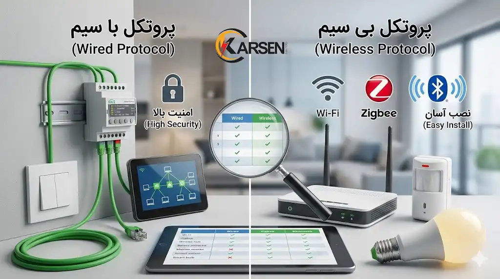 قدم دوم: انتخاب پروتکل؛ جنگ بین سیم و امواج، الکتروکارسن