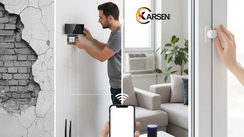 هوشمندسازی خانه بدون تخریب؛ معرفی تجهیزات وایرلسف الکتروکارسن