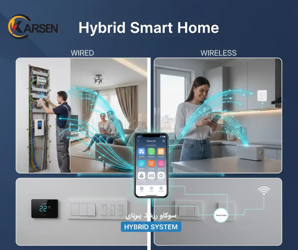 تأثیر پروتکلهای ترکیبی (Hybrid)، الکتروکارسن