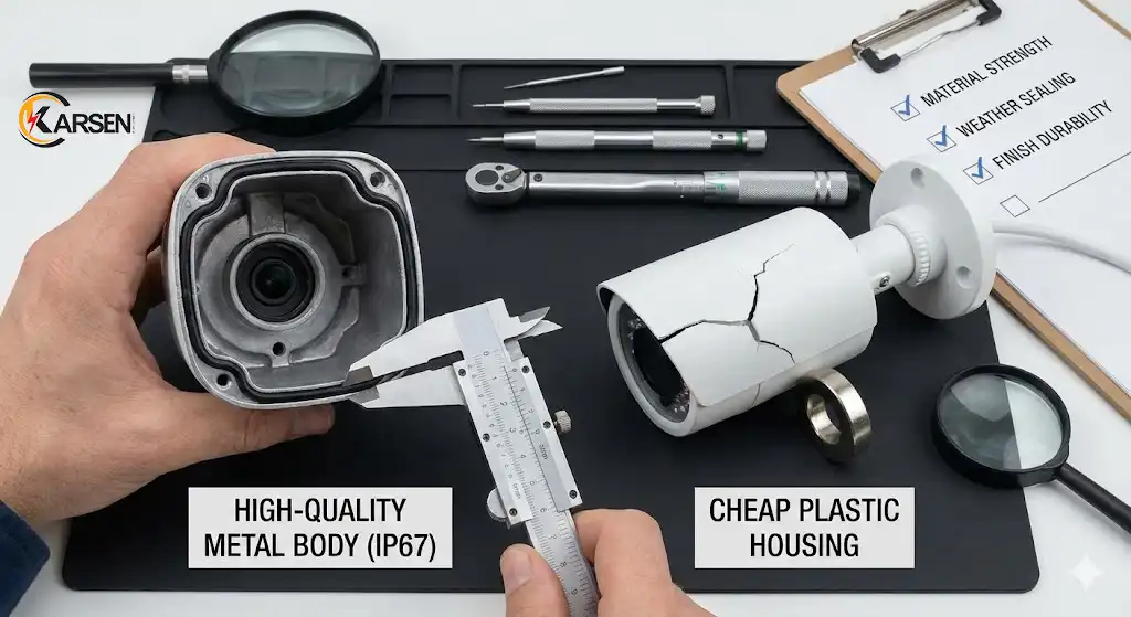 ارزیابی کیفیت ساخت بدنه و متریال (Build Quality)، الکتروکارسن